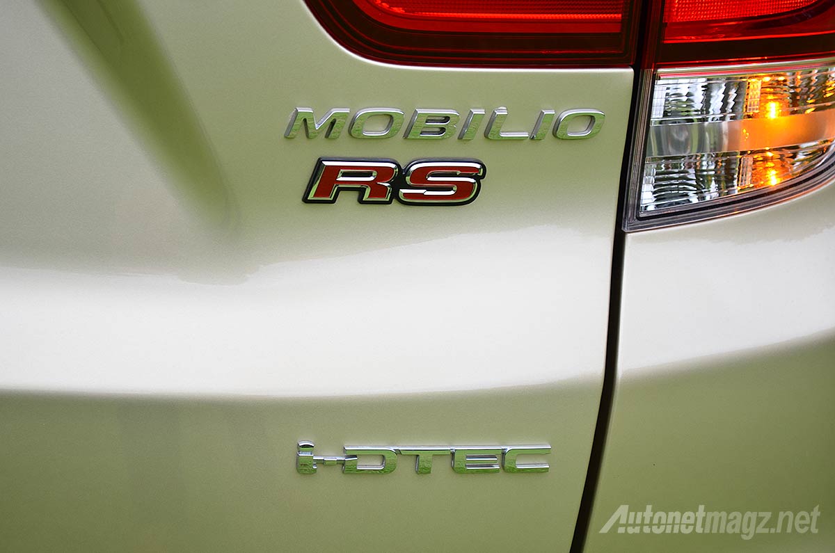 Berita, Emblem i_DTEC Honda Mobilio Diesel: Ini Dia Honda Mobilio RS Diesel!