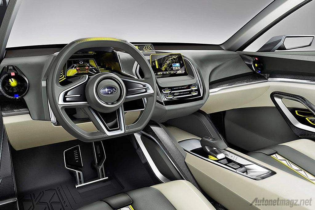 IIMS 2014, Interior Subaru VIZIV 2 Concept yang akan dipamerkan di IIMS 2014: Subaru Viziv Concept Akan Hadir di IIMS 2014