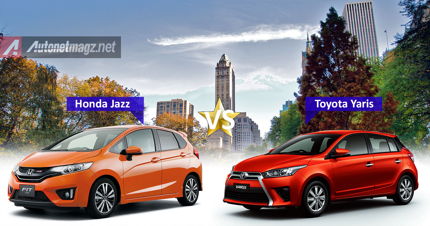 Berita, Komparasi-Jazz-VS-Yaris: Komparasi Perbandingan Toyota Yaris TRD Sportivo vs Honda Jazz RS