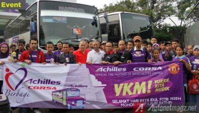 Program Mudik Gratis dari Achilles Corsa