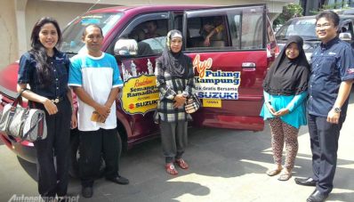 Suzuki Berangkatkan 10 Keluarga Mudik Pakai APV Gratis! Suzuki Berangkatkan 10 Keluarga Mudik Pakai APV Gratis!