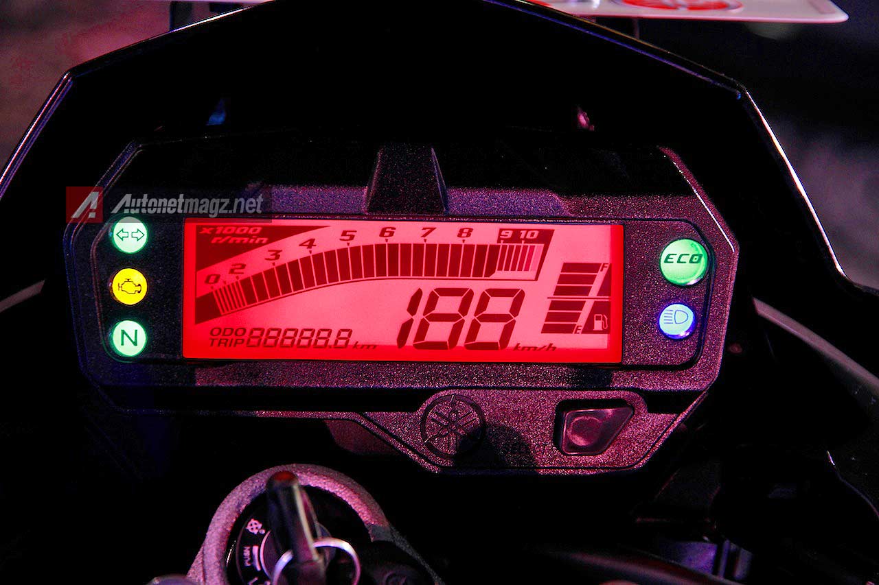 Motor Baru, Speedometer digital Yamaha Byson baru 2015 injeksi: 2014 Yamaha Byson Injeksi Terbaru Hadir Lebih Dulu di India