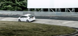 Hybrid car Toyota Prius Plug-in TRD Nurburgring test