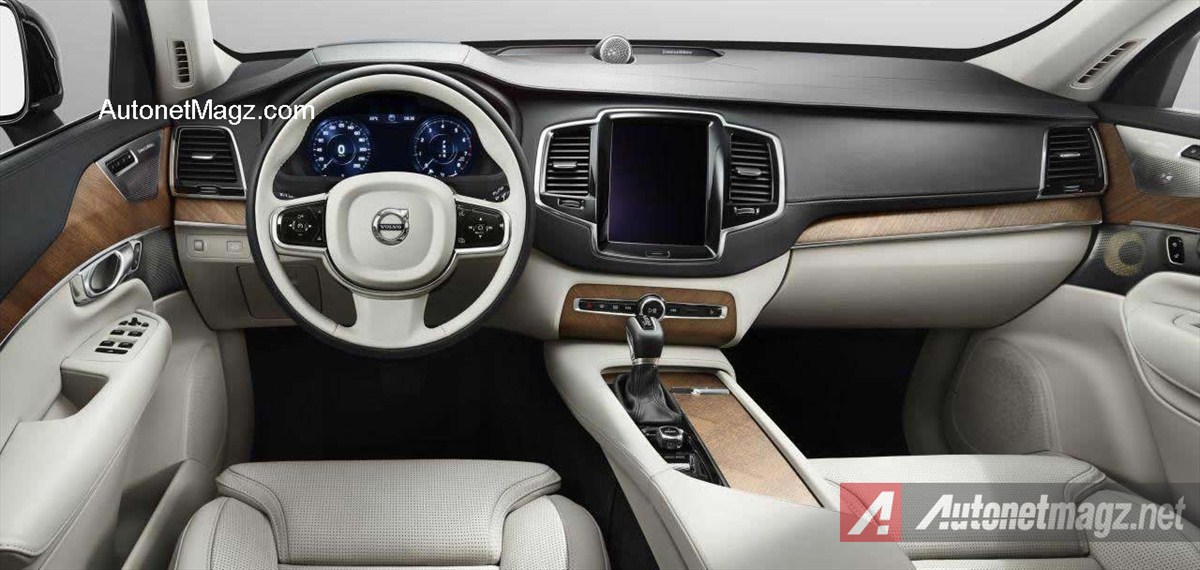 International, 2016-Volvo-XC90-Cabin-Interior-White: Akhirnya New Volvo XC90 2015 Diluncurkan Juga