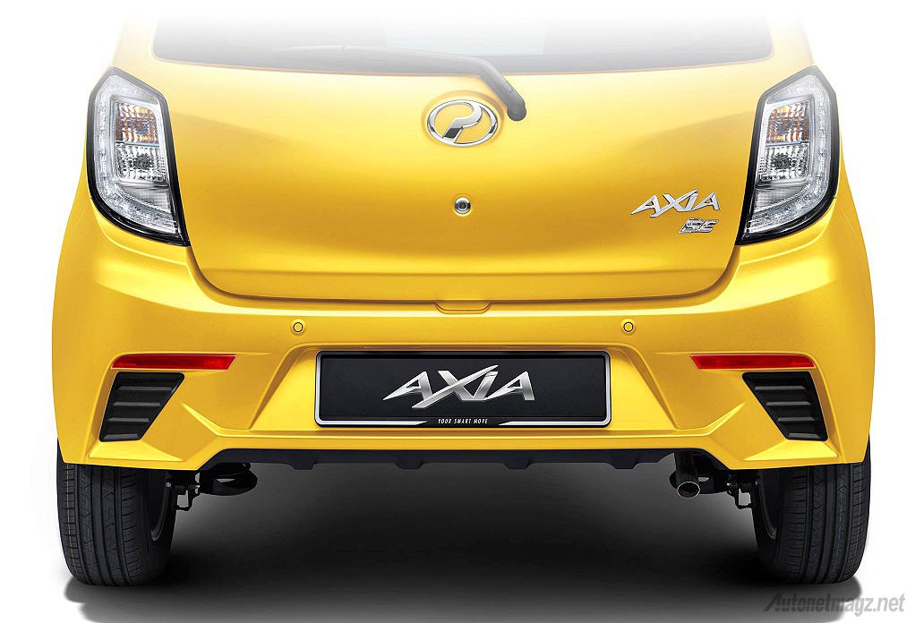 Mobil Baru, Bumper belakang sporty kembaran Daihatsu Ayla Perodua Axia: Kurang Dari Seminggu, Perodua Axia Kembaran Ayla Telah di Booking 3.500 Pemesan
