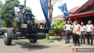 Mercedes-Benz Kerahkan 130 Sasis untuk Bus Pariwisata