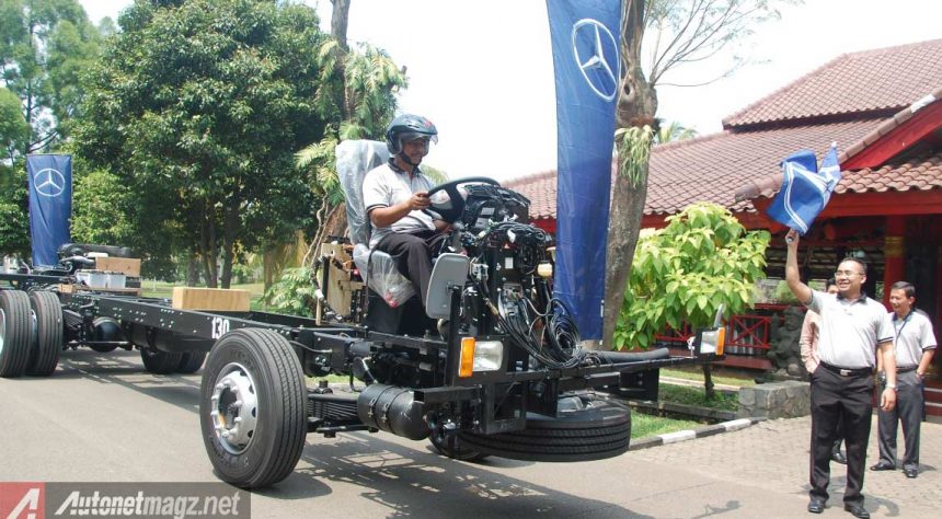 Mercedes-Benz Kerahkan 130 Sasis untuk Bus Pariwisata
