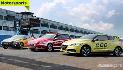 Honda CR-Z Jadi Official Car Balap Motor Indospeed Race Series 2014 di Sirkuit Sentul Honda CR-Z Jadi Official Car Balap Motor Indospeed Race Series 2014 di Sirkuit Sentul