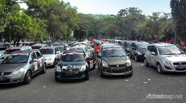 Kopdar pemilik dan pengguna mobil Suzuki di Bali