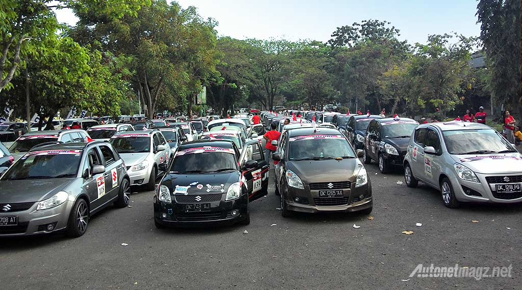 Event, Kopdar pemilik dan pengguna mobil Suzuki di Bali: Pemilik Mobil Suzuki di Bali Senang Ikuti Jalan-Jalan Suzuki Merah Putih 2014