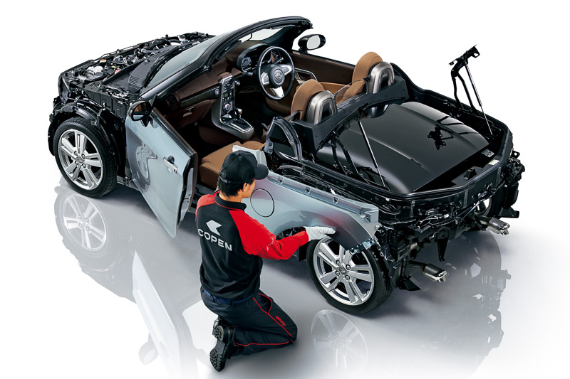 Daihatsu, replaceable body panels Daihatsu Copen 2014: Belum Lama Diluncurkan, Daihatsu Copen 2014 Raih Rekor Penjualan