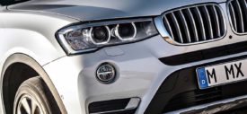 2015 BMW X3 Bentuk Belakang