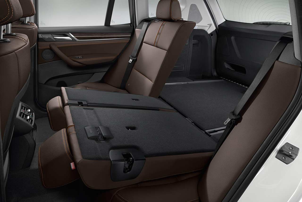 BMW, 2015 BMW X3 Rear Seat Folding Mechanism: Selain BMW X1, BMW X3 facelift Ikut Mengalami Ubahan!
