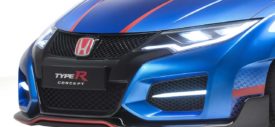 2015 Honda Civic Type R Side View with Striping