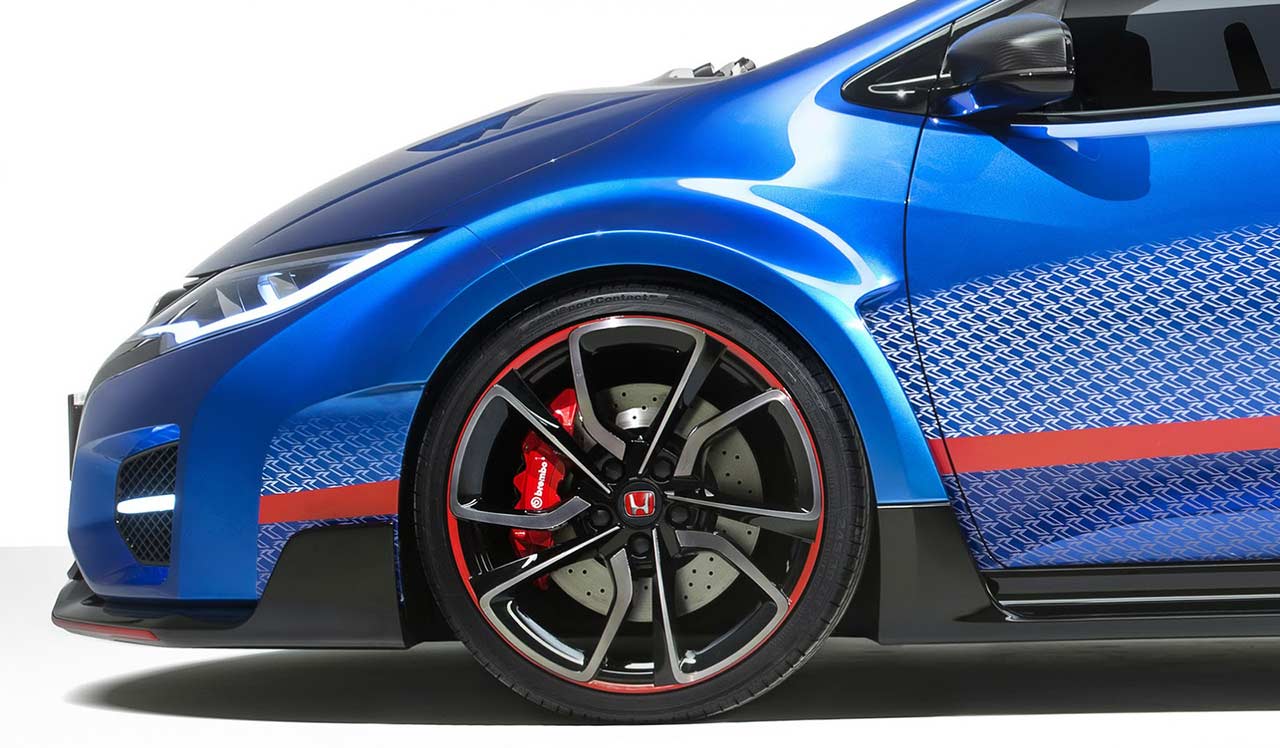Honda, 2015 Honda Civic Type R Sport Rims: 2015 Honda Civic Type R Concept Akan Lebih Ganas Dari NSX Type R