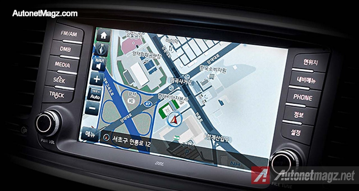 International, 2015-Kia-Sorento-GPS-Navigation-Head-Unit-Optional: KIA Sorento 2015 Akhirnya Diluncurkan!