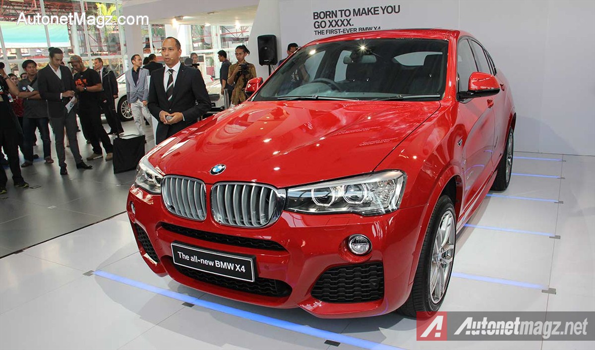 BMW, BMW-X4-Indonesia-2015: BMW X4 Diluncurkan di IIMS 2014