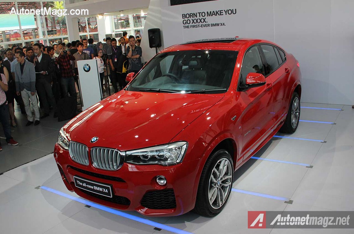 BMW, BMW-X4-Indonesia: BMW X4 Diluncurkan di IIMS 2014