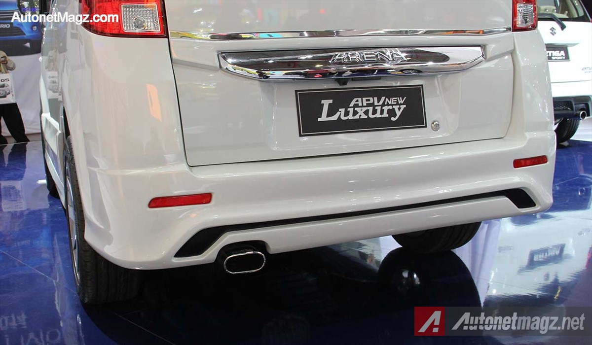 IIMS 2014, Bumper-Belakang-Suzuki-APV-Luxury-2014: Suzuki APV Luxury 2014 v.2 Hadir di IIMS 2014