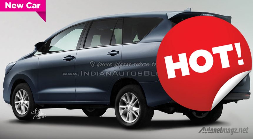 Ini Dia Bentuk Belakang Toyota Innova 2016! Ini Dia Bentuk Belakang Toyota Innova 2016!