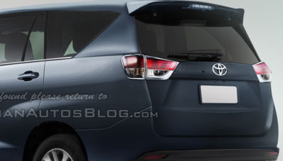 Ini Dia Bentuk Belakang Toyota Innova 2016! Ini Dia Bentuk Belakang Toyota Innova 2016!