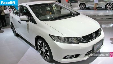Honda Civic Facelift 2014 Diluncurkan di IIMS 2014