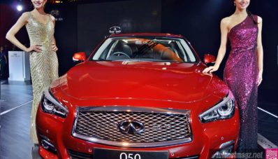 Infiniti Perkenalkan Sedan Q50 Rancangan Sebastian Vettel di IIMS 2014 Infiniti Perkenalkan Sedan Q50 Rancangan Sebastian Vettel di IIMS 2014