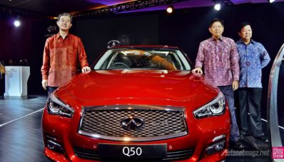 Infiniti Perkenalkan Sedan Q50 Rancangan Sebastian Vettel di IIMS 2014 Infiniti Perkenalkan Sedan Q50 Rancangan Sebastian Vettel di IIMS 2014