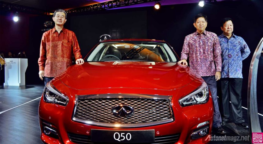 Infiniti Perkenalkan Sedan Q50 Rancangan Sebastian Vettel di IIMS 2014 Infiniti Perkenalkan Sedan Q50 Rancangan Sebastian Vettel di IIMS 2014