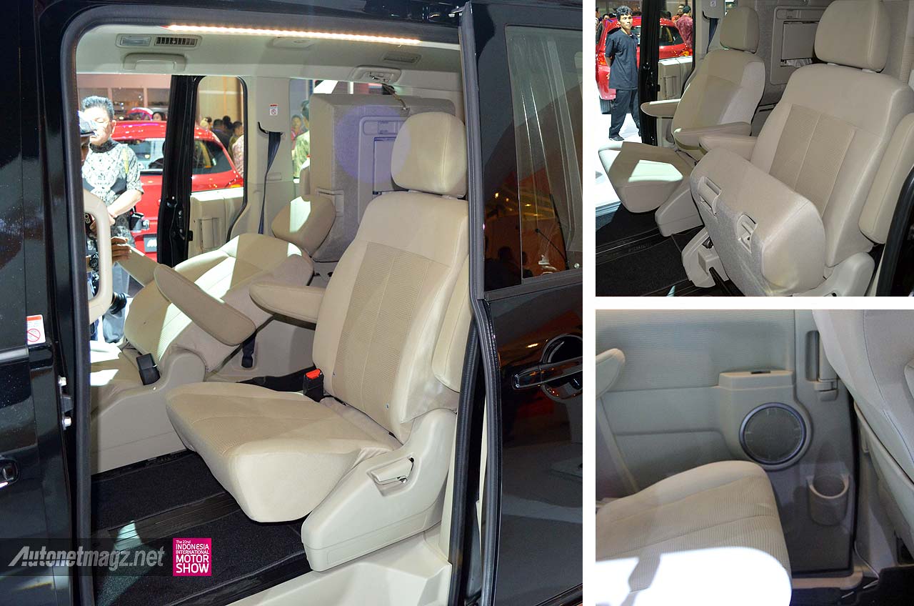 IIMS 2014, Jok model captain seat Mitsubishi Delica: [Exclusive] First Impression Review Mitsubishi Delica 2014 Indonesia [with Video]