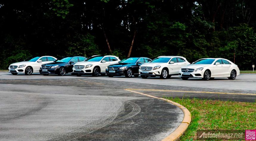 Mercedes-Benz Indonesia Luncurkan 5 Mobil Sekaligus di IIMS 2014