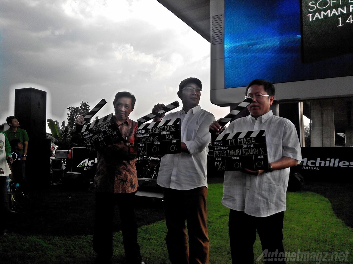 Berita, Peresmian-Taman-Film-Bandung: Achilles Berpartisipasi Dalam Pembuatan Taman Film Bandung