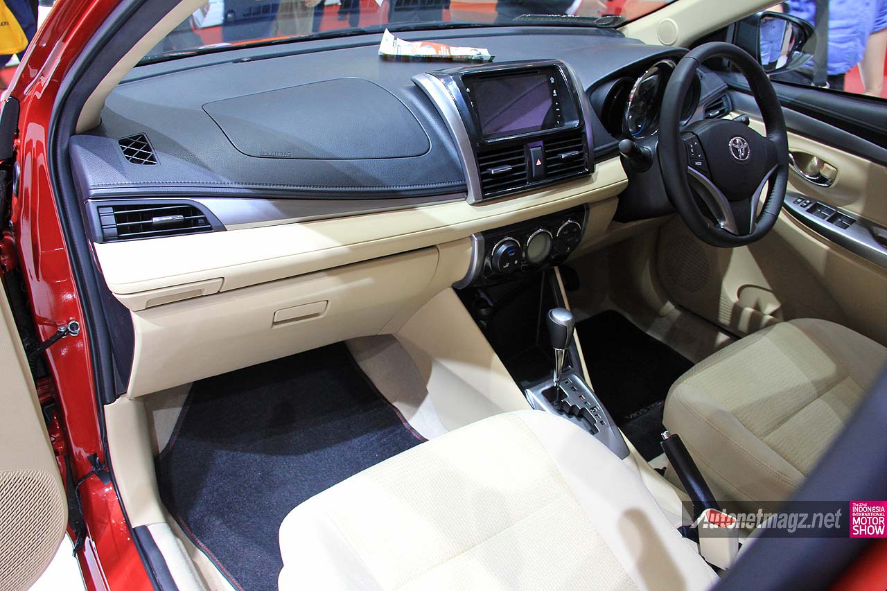 IIMS 2014, Warna interior Toyota Vios TRD Sportivo: Toyota Vios TRD Sportivo Hadir di IIMS 2014 [Galeri Foto]