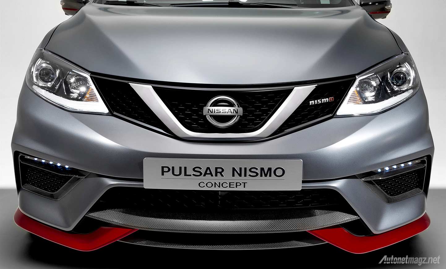 Mobil Konsep, Body kit bumper depan Nissan Nismo Pulsar: Nissan Pulsar Nismo Konsep Hadir di Paris Motor Show 2014