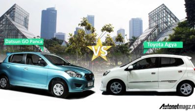 Komparasi Datsun GO Panca vs Toyota Agya Komparasi Datsun GO Panca vs Toyota Agya