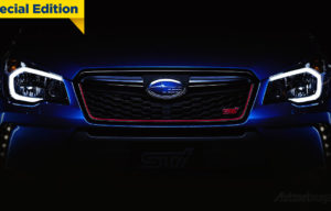Subaru Rilis Teaser Forester STI, SUV Kencang dari Jepang Subaru Rilis Teaser Forester STI, SUV Kencang dari Jepang