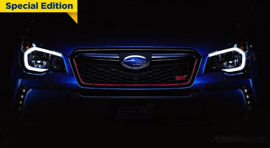 Subaru Rilis Teaser Forester STI, SUV Kencang dari Jepang Subaru Rilis Teaser Forester STI, SUV Kencang dari Jepang