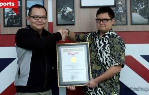 Peluncuran Motor Triumph Diganjar Rekor MURI