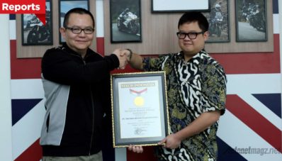 Peluncuran Motor Triumph Diganjar Rekor MURI Peluncuran Motor Triumph Diganjar Rekor MURI