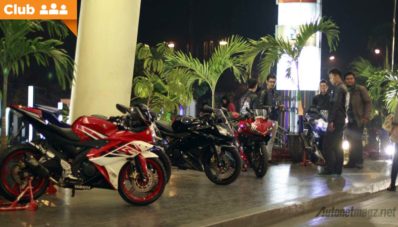 Yamaha R15 Bandung Sosialisasikan Safety Riding di Auto Festival Bandung