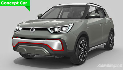 SsangYong X100 Akan Jadi Compact Crossover Pertama SsangYong
