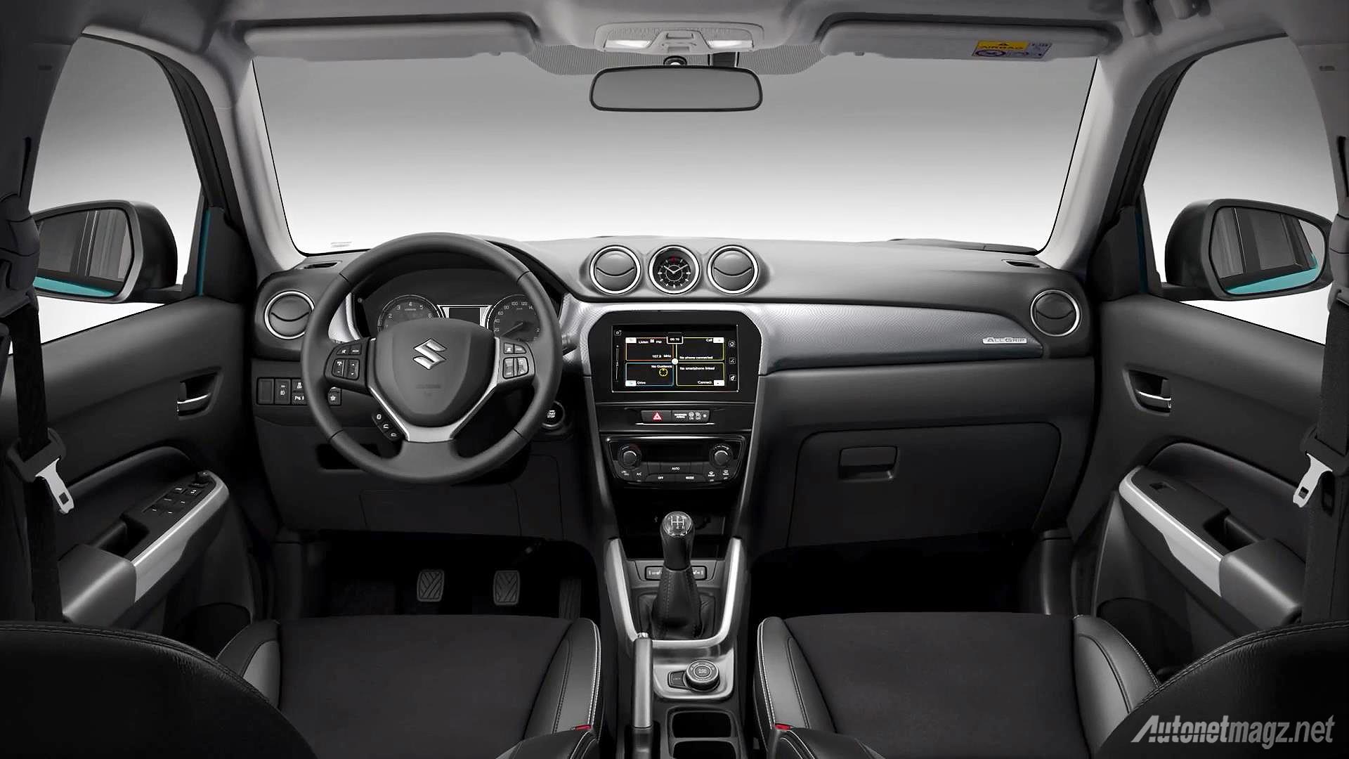 Mobil Baru, Dashboard interior Suzuki Vitara 2015: Ini Dia Suzuki Vitara 2015 Versi Produksi