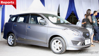Datsun GO+ SMPV Akan Hadir di India Januari 2015