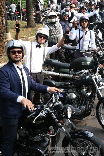 Berita, Foto-kumpul-acara-DGR: Triumph Ramaikan Acara Amal Distinguished Gentleman’s Ride