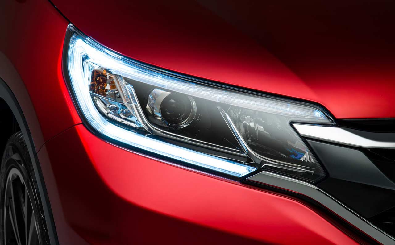 Honda, Headlamp Honda CR-V Facelift 2015: Ini Foto Eksterior Lengkap Honda CR-V Facelift 2015!