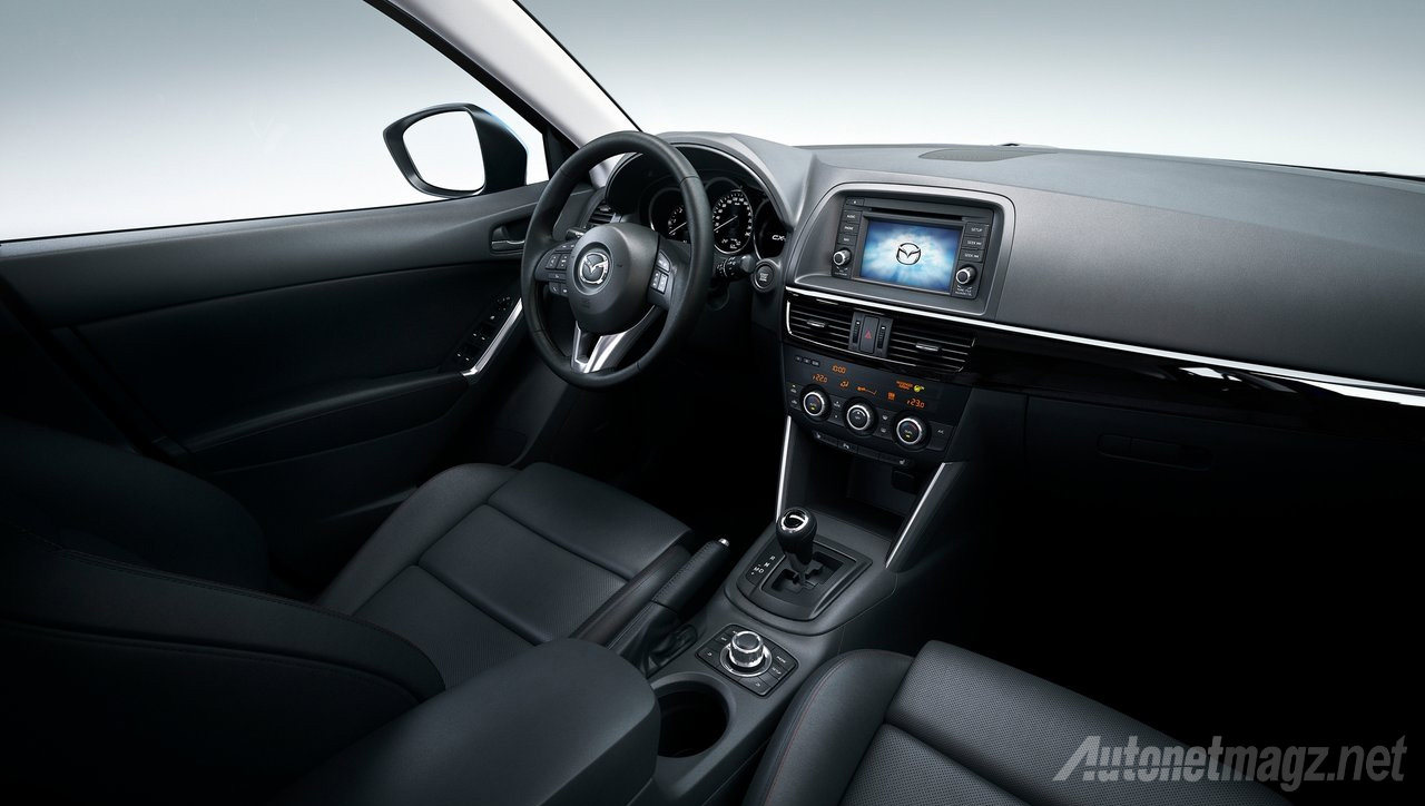 IIMS 2014, Interior-Mazda-CX-5-2014: Komparasi All New Nissan X-Trail vs Mazda CX-5