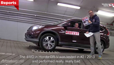 Penggerak AWD Pada Honda CR-V Terbukti Tidak Berguna