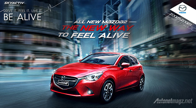 Mazda, Launching resmi Mazda2 SkyActiv All New Mazda 2 baru 2015: Ini Jadwal Lengkap Roadshow All New Mazda2 SkyActiv di Indonesia!