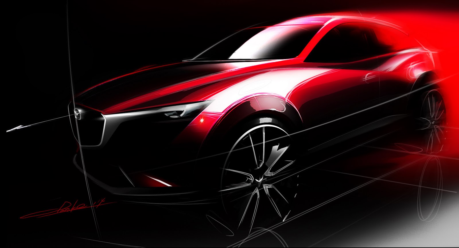 International, Mazda CX-3 Concept 2015 LA Auto Show: Mazda CX-3 Akan Hadir di LA Auto Show