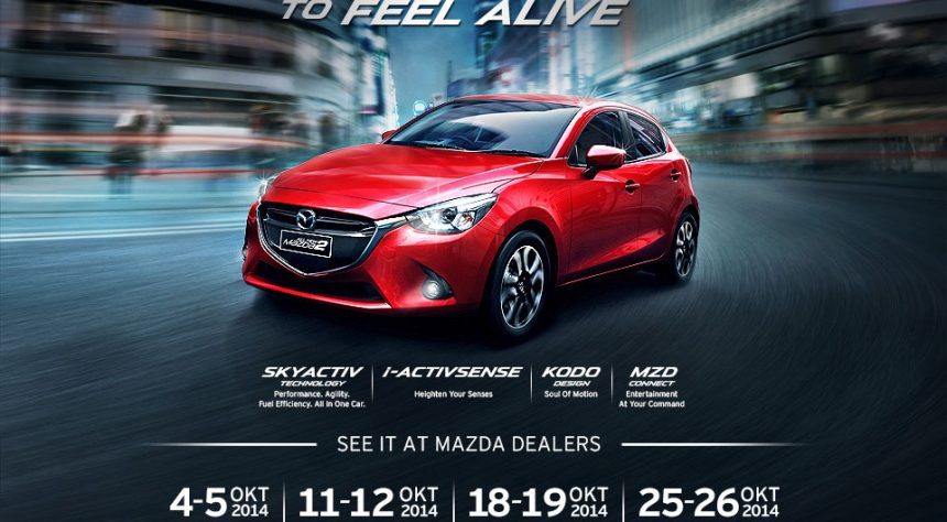 Ini Jadwal Lengkap Roadshow All New Mazda2 SkyActiv di Indonesia! Ini Jadwal Lengkap Roadshow All New Mazda2 SkyActiv di Indonesia!